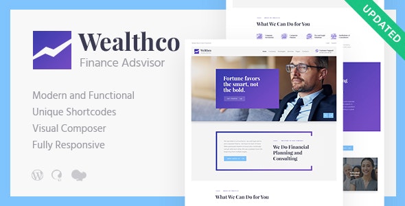 WealthCo v1.2.0-商业和金融咨询主题