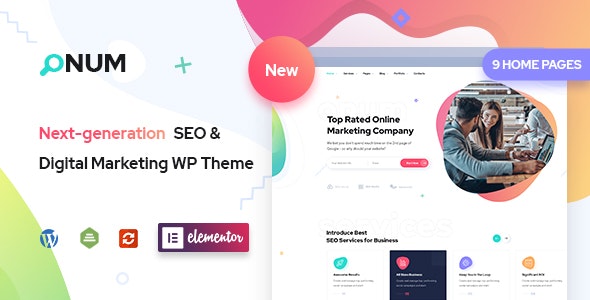 Onum v1.2.0.7-SEO/网络营销服务公司WordPress主题