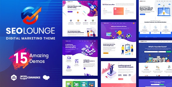 SEOLounge V2.3.0 – SEO优化/网络营销机构WordPress主题