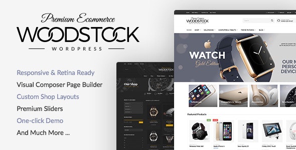 Woodstock v2.9.0-高端大气响应式WooCommerce商城主题