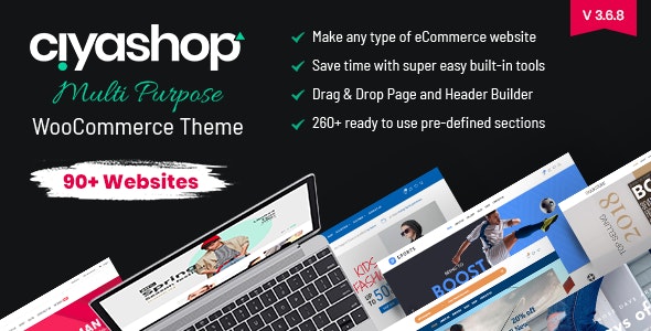 CiyaShop v3.6.8-响应式多用途主题