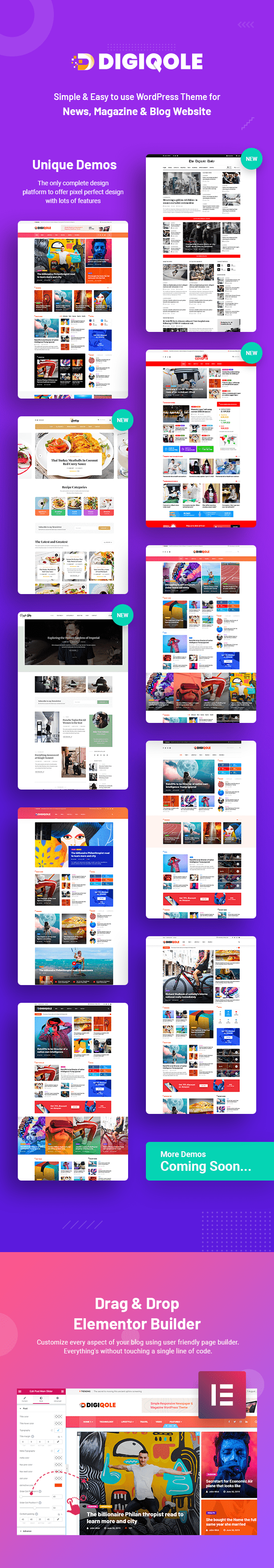 Digiqole-新闻资讯杂志博客WordPress主题插图2-WP资源海 Digiqole-新闻资讯杂志博客WordPress主题插图2-WP资源海
