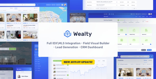 Wealty v3.1-功能强大的房地产/民宿/酒店/房源租售WordPress主题
