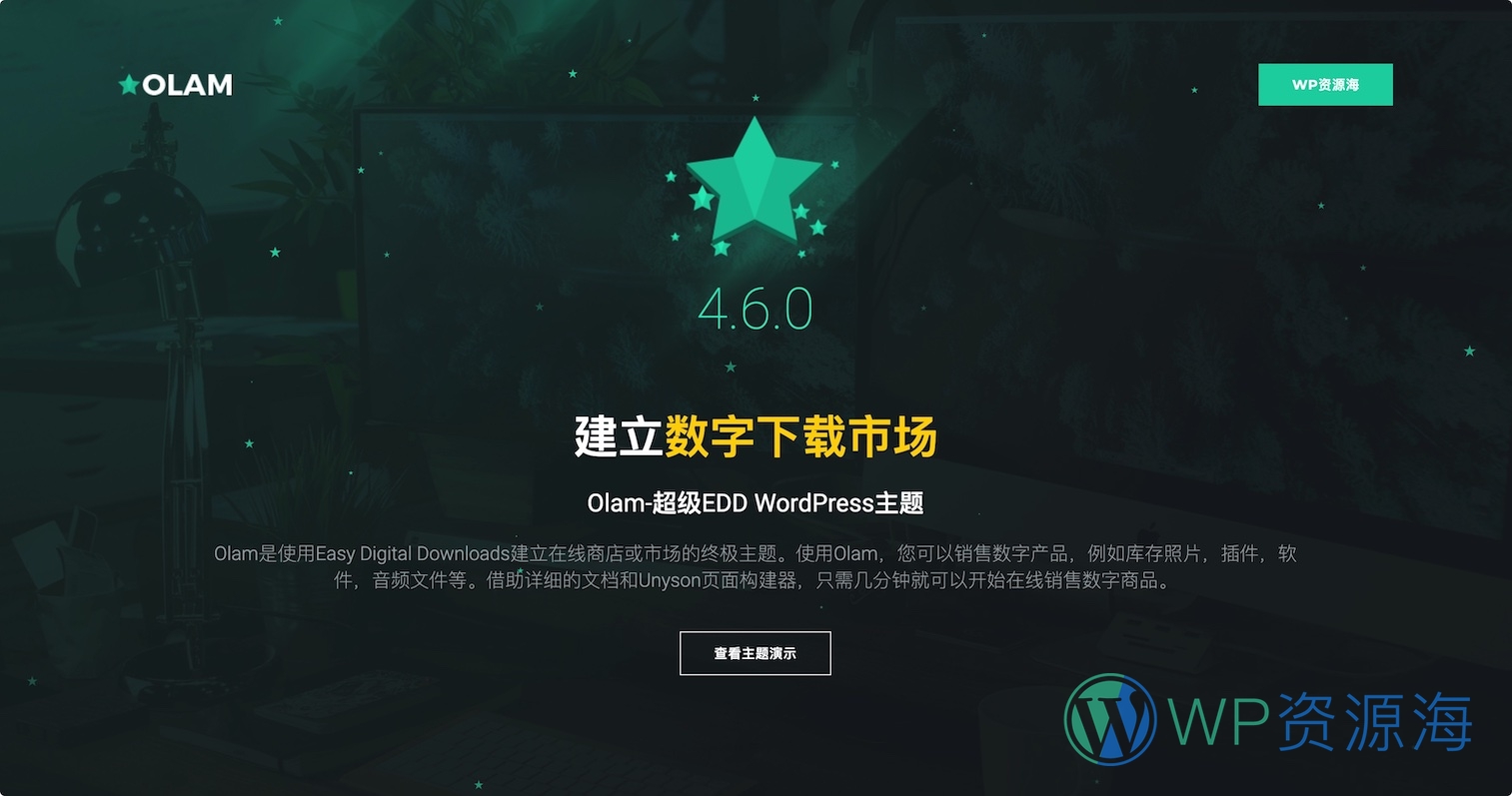 Olam-虚拟资源下载/数字商城WordPress主题插图-WP资源海 Olam-虚拟资源下载/数字商城WordPress主题插图-WP资源海
