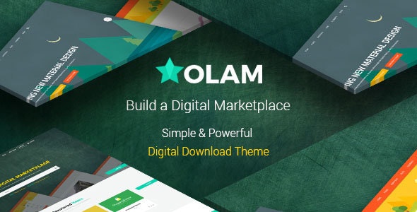 Olam-虚拟资源下载/数字商城WordPress主题