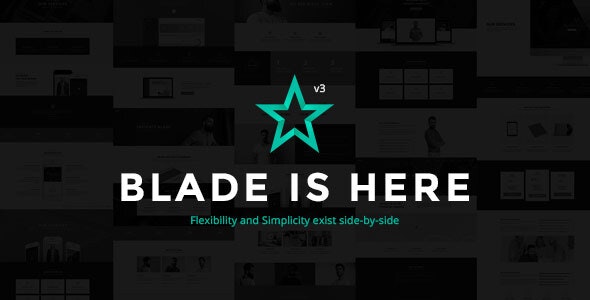 Blade v3.2.7-响应式/简洁大气/扁平化/多功能wordpress主题