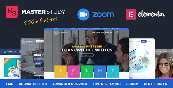 MasterStudy-在线课程教育培训学校网站WordPress主题