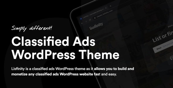 Lisfinity v1.1.9-分类广告WordPress主题