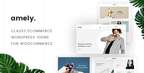 Amely v2.6.2-WooCommerce的Fashion Shop WordPress主题