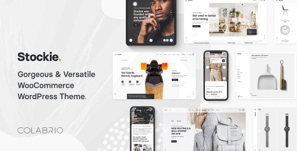 Stockie-热门畅销跨境电商网站模板WooCommerce主题