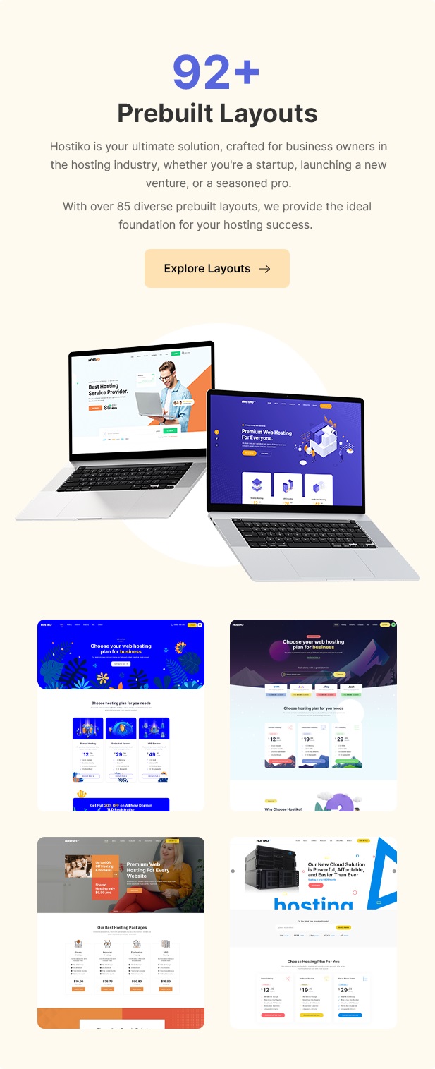 Hostiko-虚拟主机服务器网站托管WordPress+WHMCS主题插图2-WP资源海