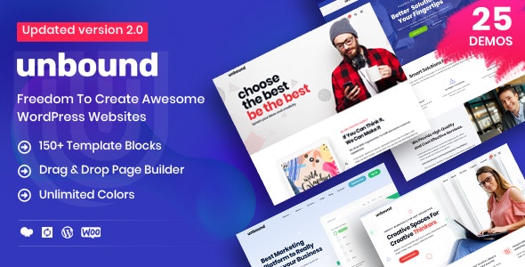 Unbound v2.1.2-商业代理多用途主题