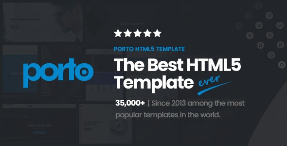 Porto-多功能响应式HTML5模板[更至v12.0]