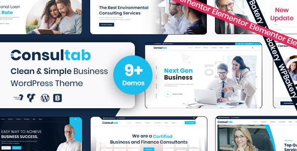 Consultab v2.3-咨询业务和金融WordPress主题