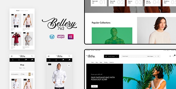 Bellery v1.0.7-现代和最小WooCommerce主题