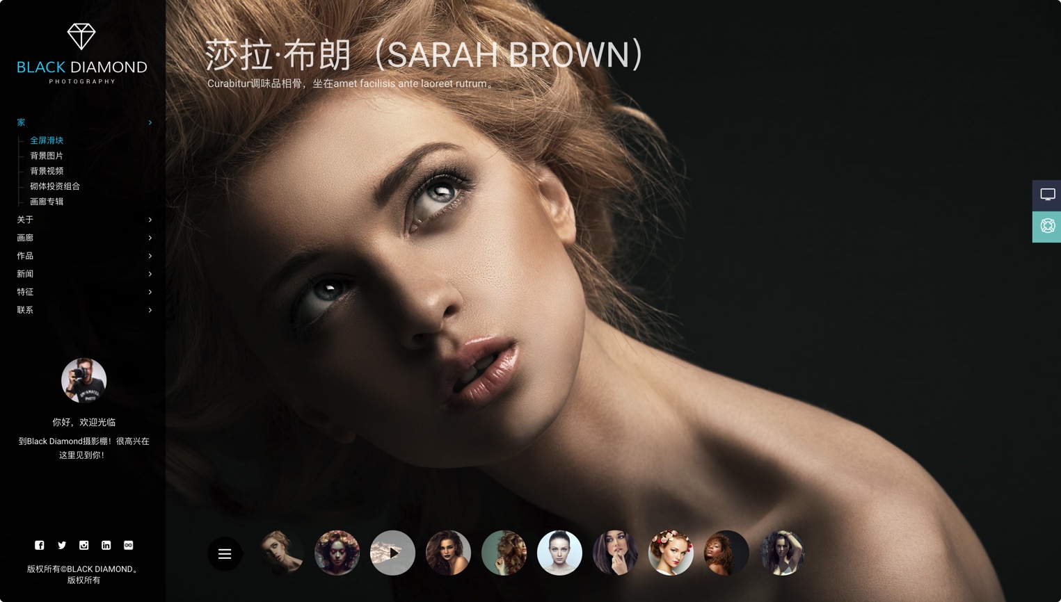 Diamond v2.4.7-专业高端大气的精品摄影主题插图1-WP资源海 Diamond v2.4.7-专业高端大气的精品摄影主题插图1-WP资源海