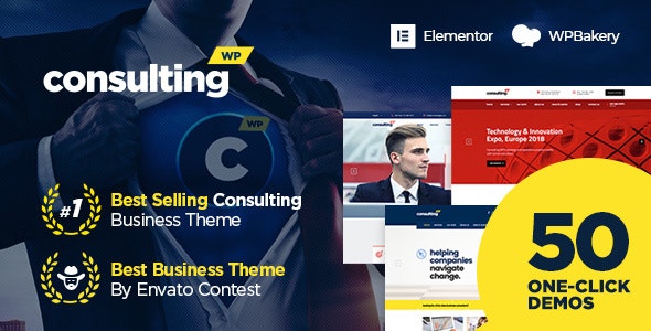 Consulting-金融理财投资商务咨询服务WordPress主题