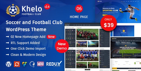 Khelo-世界杯足球俱乐部WordPress主题插图-WP资源海 Khelo-世界杯足球俱乐部WordPress主题插图-WP资源海