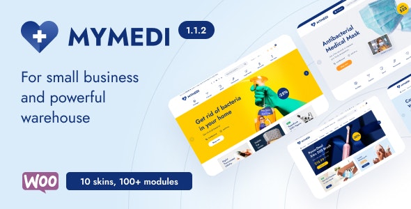 MyMedi-医疗设备健康产品商城WordPress主题