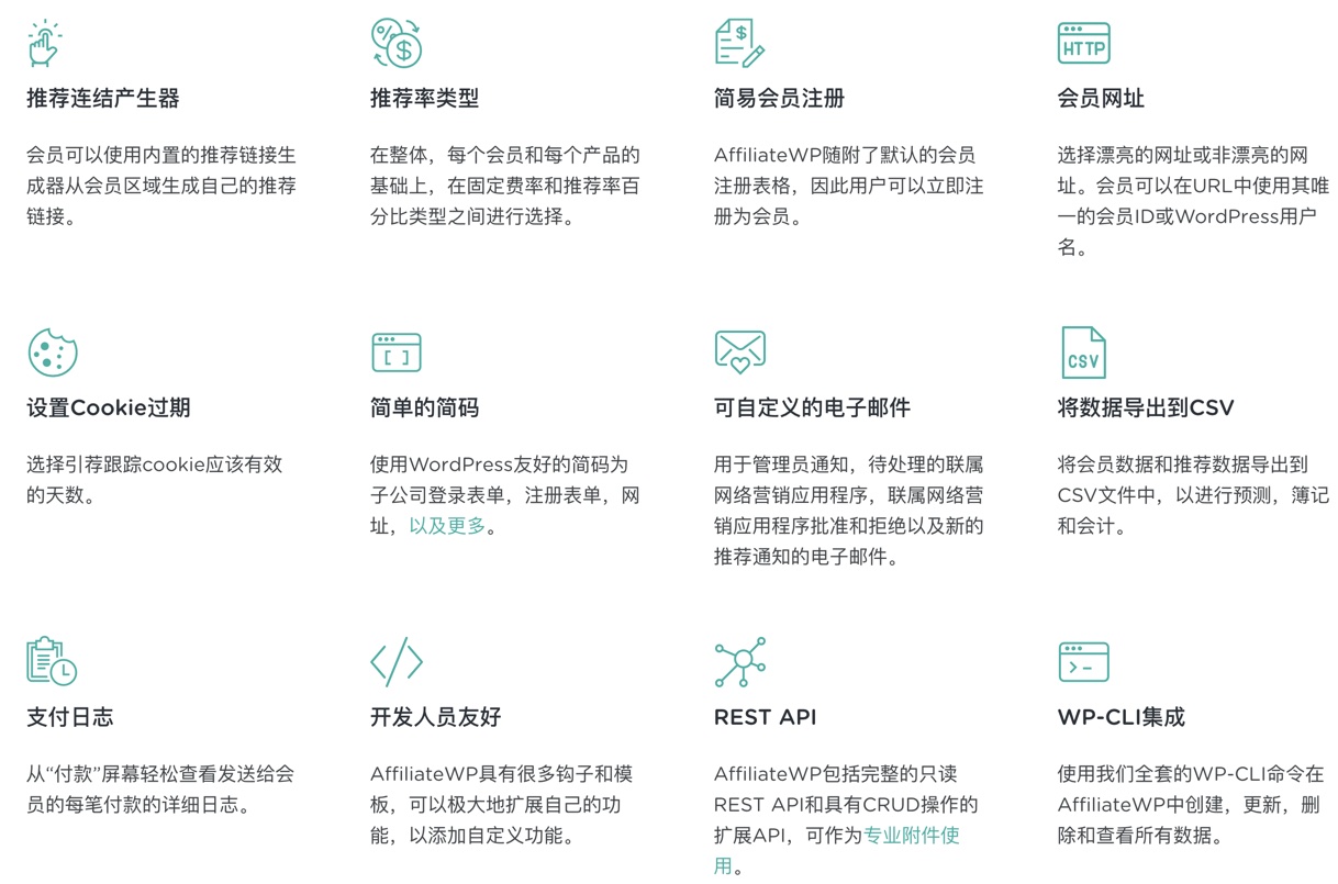 【全扩展】AffiliateWP 推广佣金/多级分销/代理加盟WordPress插件插图3-WP资源海 【全扩展】AffiliateWP 推广佣金/多级分销/代理加盟WordPress插件插图3-WP资源海