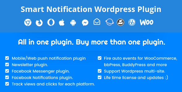 Smart Notification v9.2.77-智能网站通知wordpress插件