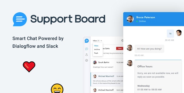 Support Board–在线客服/工单支持/聊天工具WordPress插件