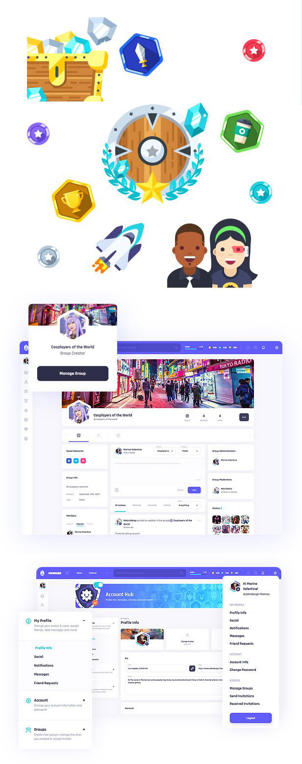 Vikinger-动漫卡通二次元社区WordPress主题插图5-WP资源海 Vikinger-动漫卡通二次元社区WordPress主题插图5-WP资源海