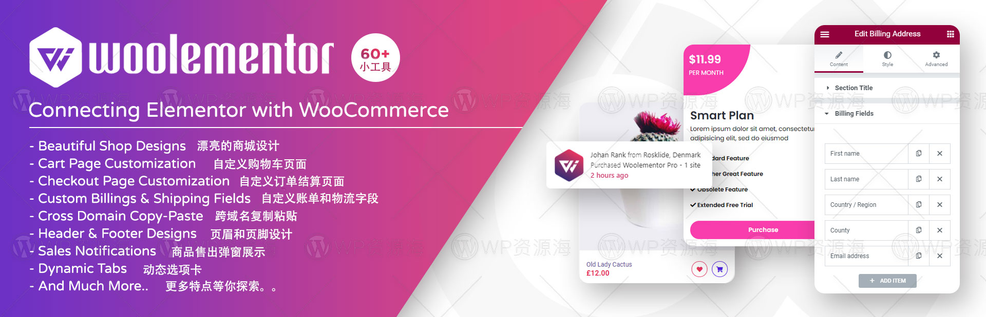 CoDesigner Pro(原Woolementor Pro)商城高级功能扩展插件插图-WP资源海 CoDesigner Pro(原Woolementor Pro)商城高级功能扩展插件插图-WP资源海