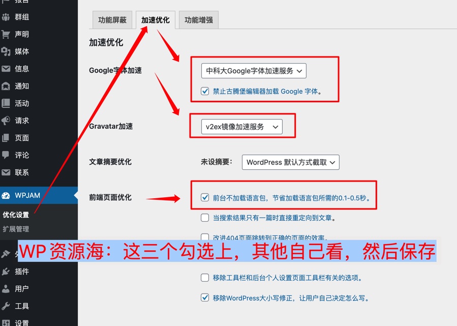 [解决办法]使用国外主题/插件后网站变很卡响应速度很慢的问题