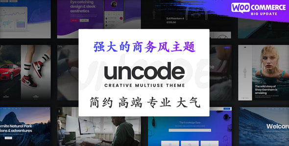 【主题推荐】个人比较喜欢的几款WordPress国外主题插图10-WP资源海 Uncode-简约高端大气的网站模板WordPress主题