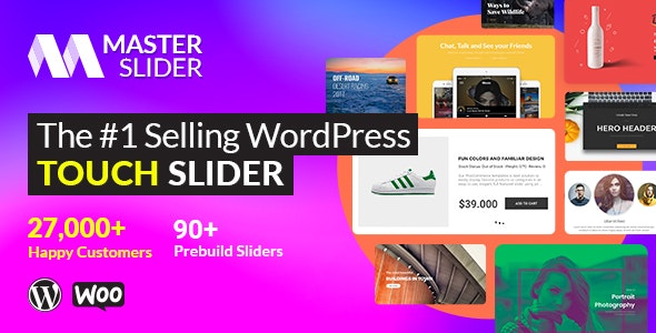 Master Slider-触摸式滑块WordPress轮播插件