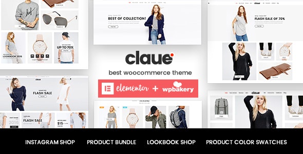 Claue-响应式极简风WooCommerce商城主题[更至v2.1.9]