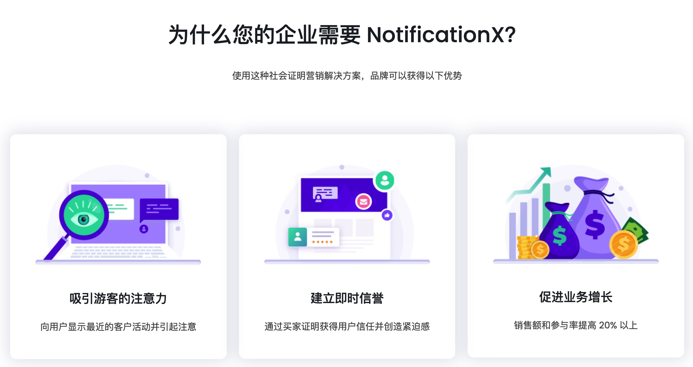 【正版】NotificationX Pro-商品售出弹窗通知WordPress插件插图1-WP资源海 【正版】NotificationX Pro-商品售出弹窗通知WordPress插件插图1-WP资源海