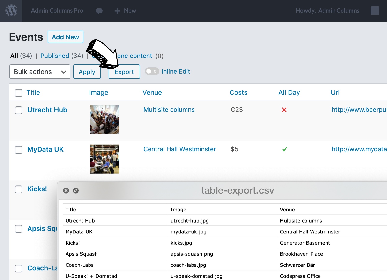 【全扩展】Admin Columns Pro WP后台优化/条件筛选与搜索插件插图5-WP资源海 【全扩展】Admin Columns Pro WP后台优化/条件筛选与搜索插件插图5-WP资源海