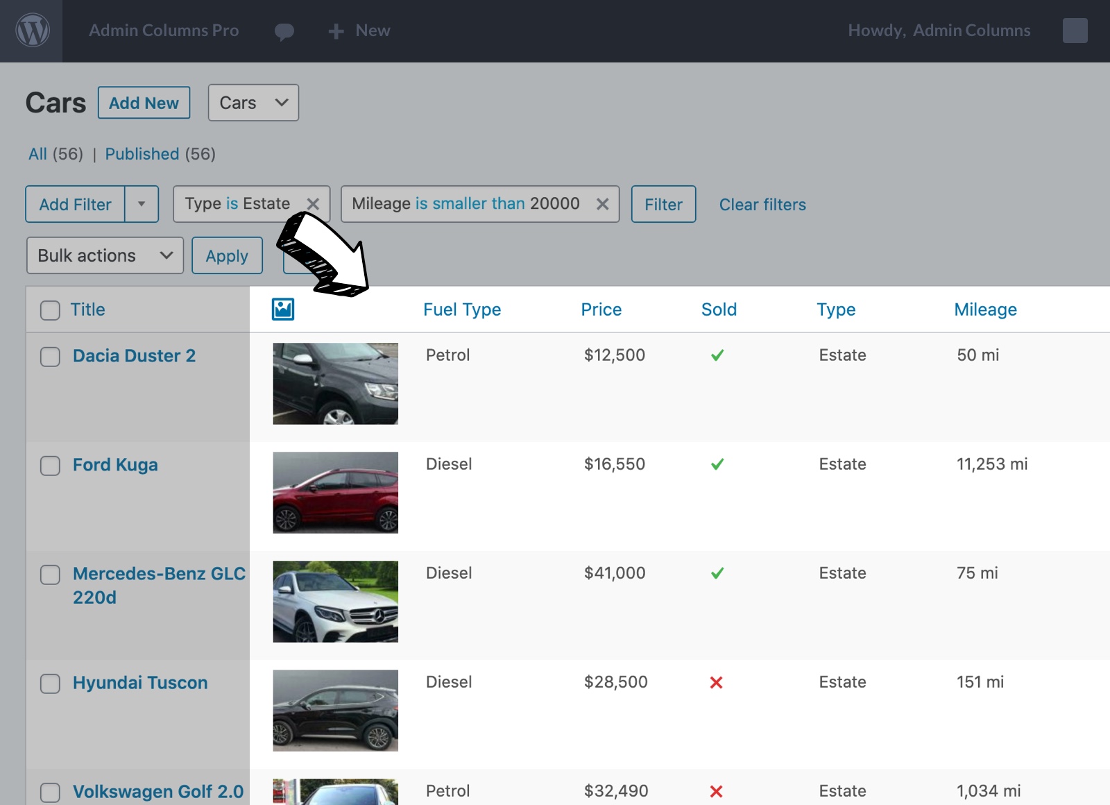 【全扩展】Admin Columns Pro WP后台优化/条件筛选与搜索插件插图7-WP资源海 【全扩展】Admin Columns Pro WP后台优化/条件筛选与搜索插件插图7-WP资源海