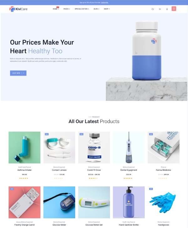 KiviCare-医疗诊所和患者管理WordPress主题插图3-WP资源海 KiviCare-医疗诊所和患者管理WordPress主题插图3-WP资源海