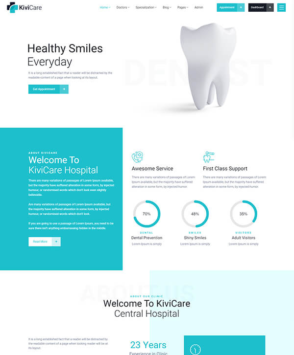 KiviCare-医疗诊所和患者管理WordPress主题插图4-WP资源海 KiviCare-医疗诊所和患者管理WordPress主题插图4-WP资源海