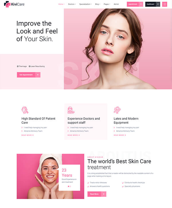 KiviCare-医疗诊所和患者管理WordPress主题插图5-WP资源海 KiviCare-医疗诊所和患者管理WordPress主题插图5-WP资源海
