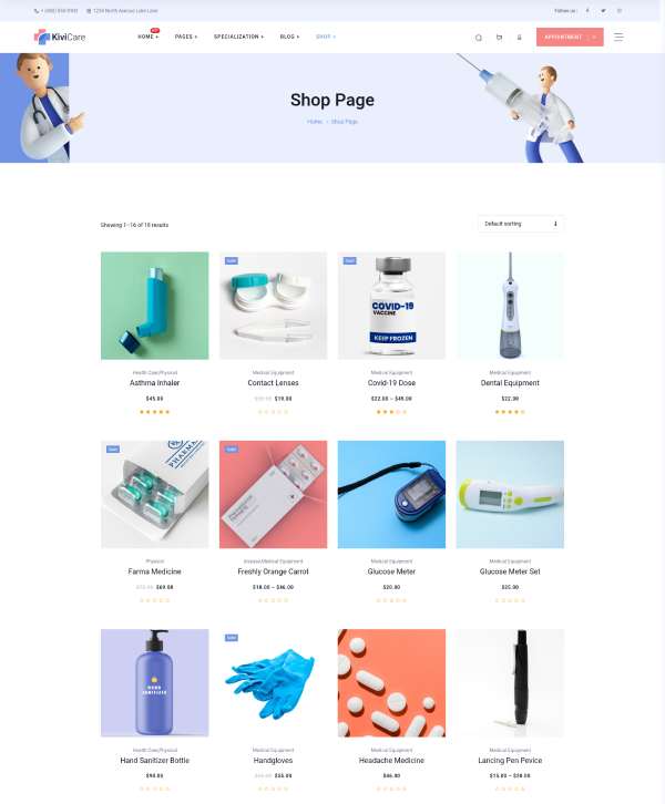 KiviCare-医疗诊所和患者管理WordPress主题插图19-WP资源海 KiviCare-医疗诊所和患者管理WordPress主题插图19-WP资源海