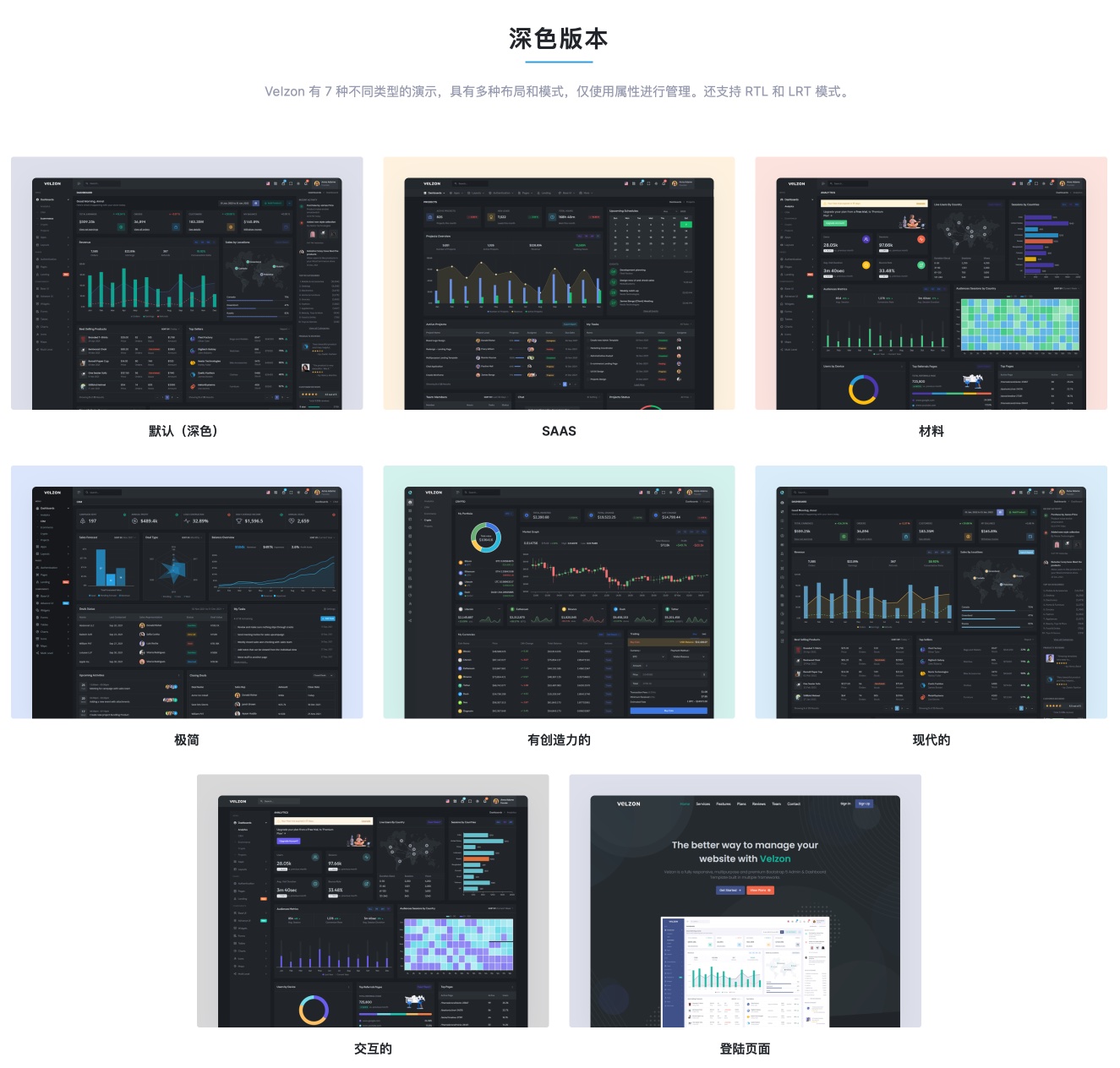 Velzon-2026年最新23合1精品管理后台模板插图5-WP资源海 Velzon-2026年最新23合1精品管理后台模板插图5-WP资源海