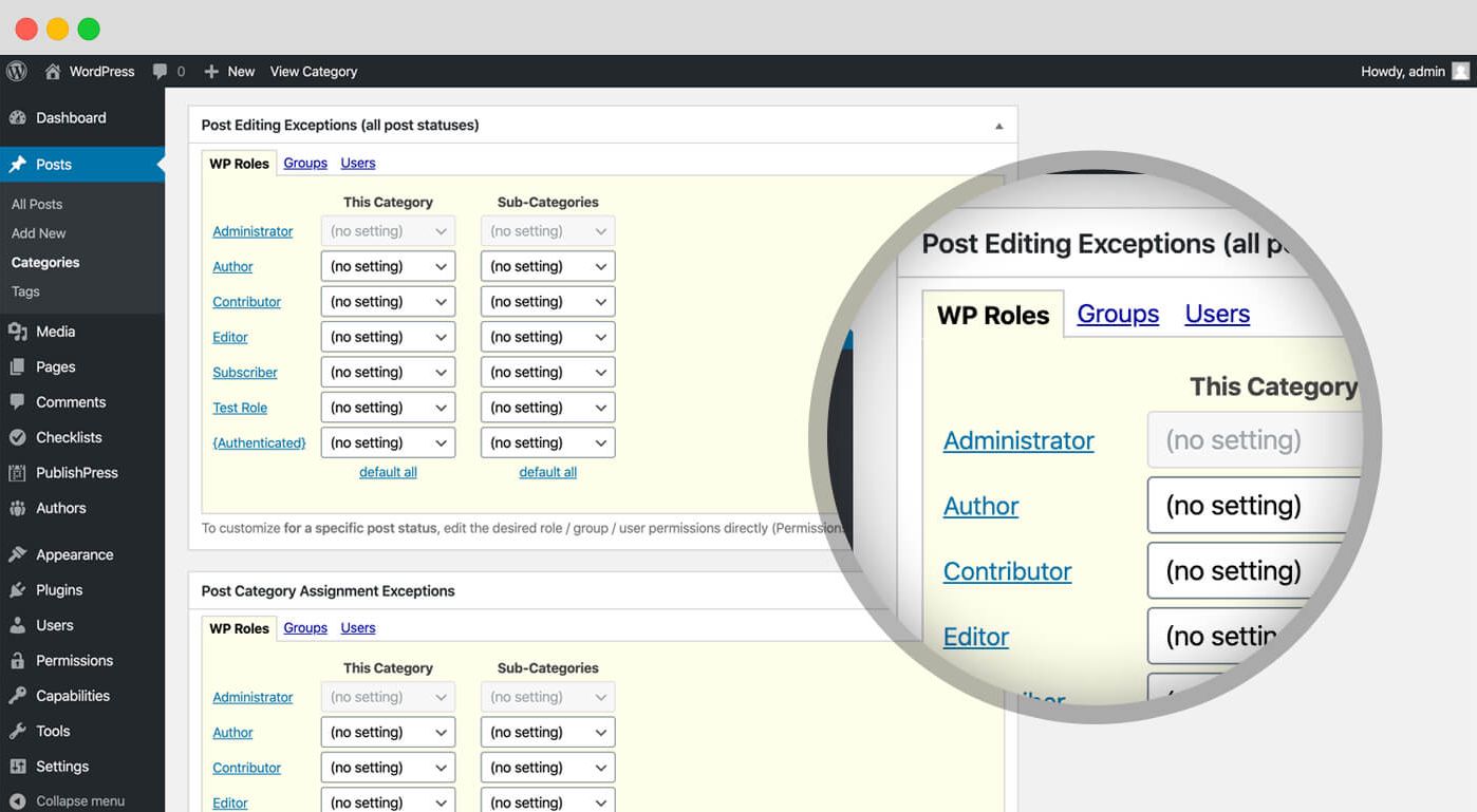 PublishPress Permissions Pro 内容权限管理 WordPress 插件插图3-WP资源海 PublishPress Permissions Pro 内容权限管理 WordPress 插件插图3-WP资源海