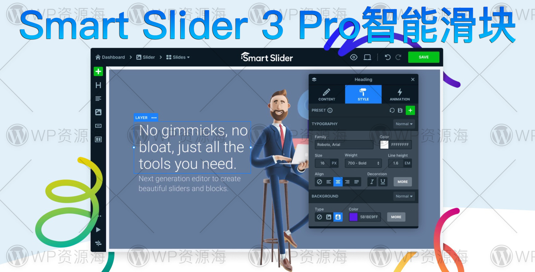 Smart Slider 3 Pro-高级轮播插件解锁版+200多模板