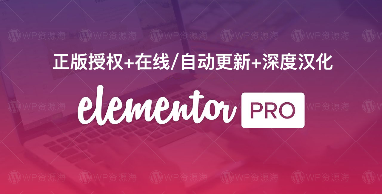 Elementor Pro 正版授权插图1-WP资源海 Elementor Pro 正版授权插图1-WP资源海