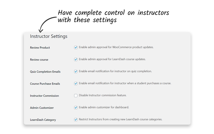 Instructor Role-LearnDash多教师角色管理扩展WordPress插件插图9-WP资源海