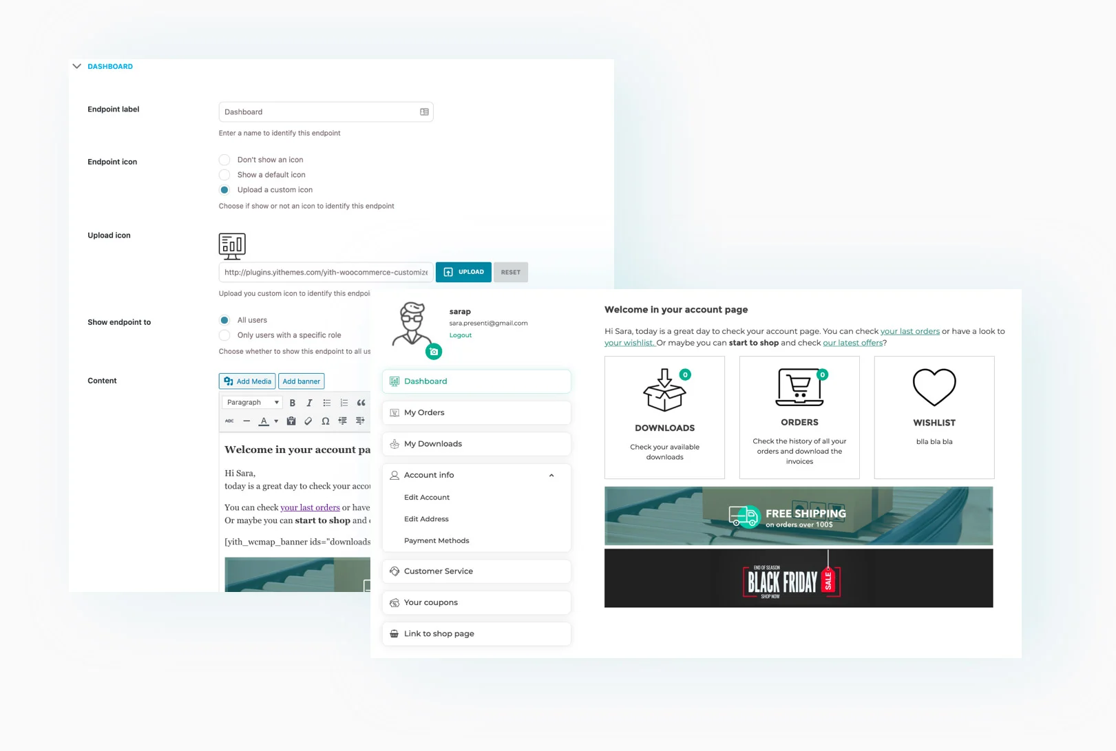 YITH WooCommerce Customize My Account Page-账户页面自定义插件插图3-WP资源海 YITH WooCommerce Customize My Account Page-账户页面自定义插件插图3-WP资源海