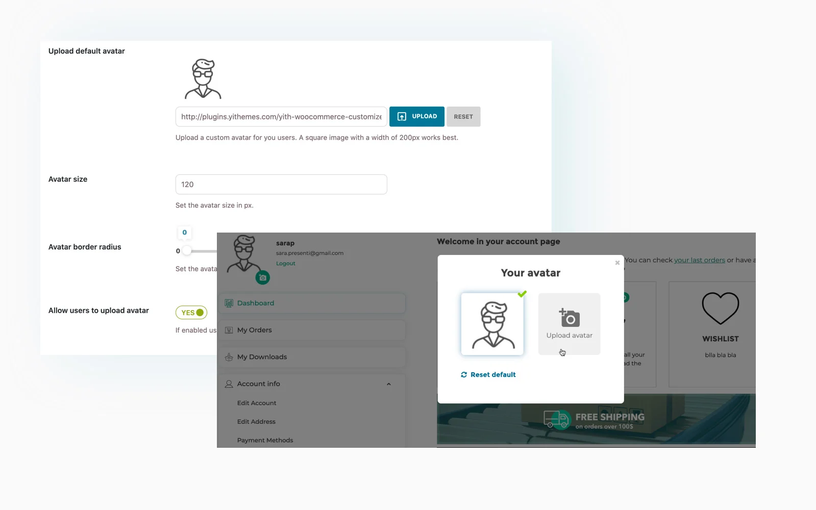 YITH WooCommerce Customize My Account Page-账户页面自定义插件插图8-WP资源海 YITH WooCommerce Customize My Account Page-账户页面自定义插件插图8-WP资源海