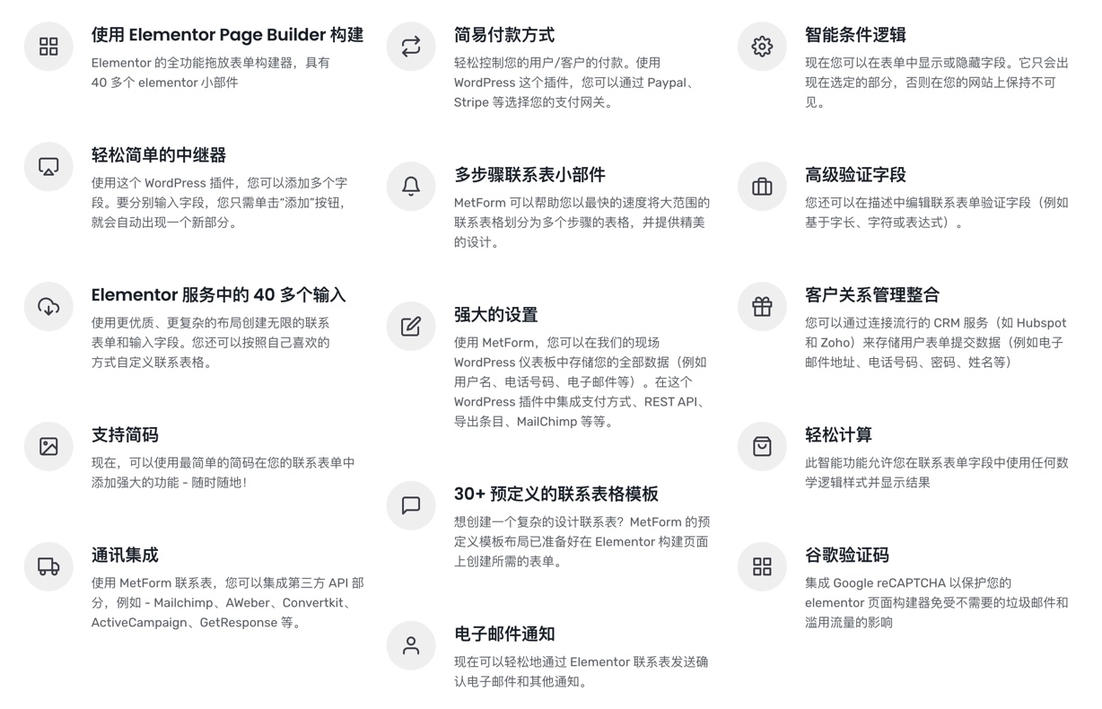 MetForm Pro-高级版Elementor表单构建器插件插图1-WP资源海 MetForm Pro-高级版Elementor表单构建器插件插图1-WP资源海