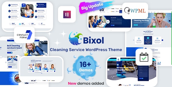 Bixol-简约风服务咨询公司WordPress主题