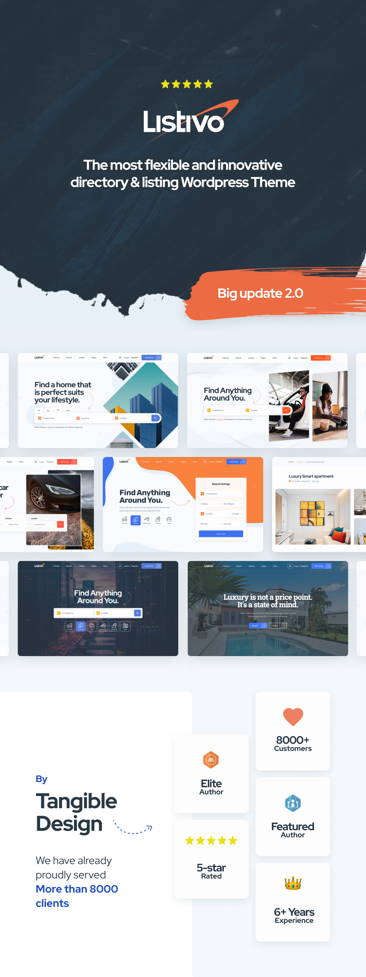 Listivo-分类信息收录导航网站模板WordPress主题插图1-WP资源海 Listivo-分类信息收录导航网站模板WordPress主题插图1-WP资源海
