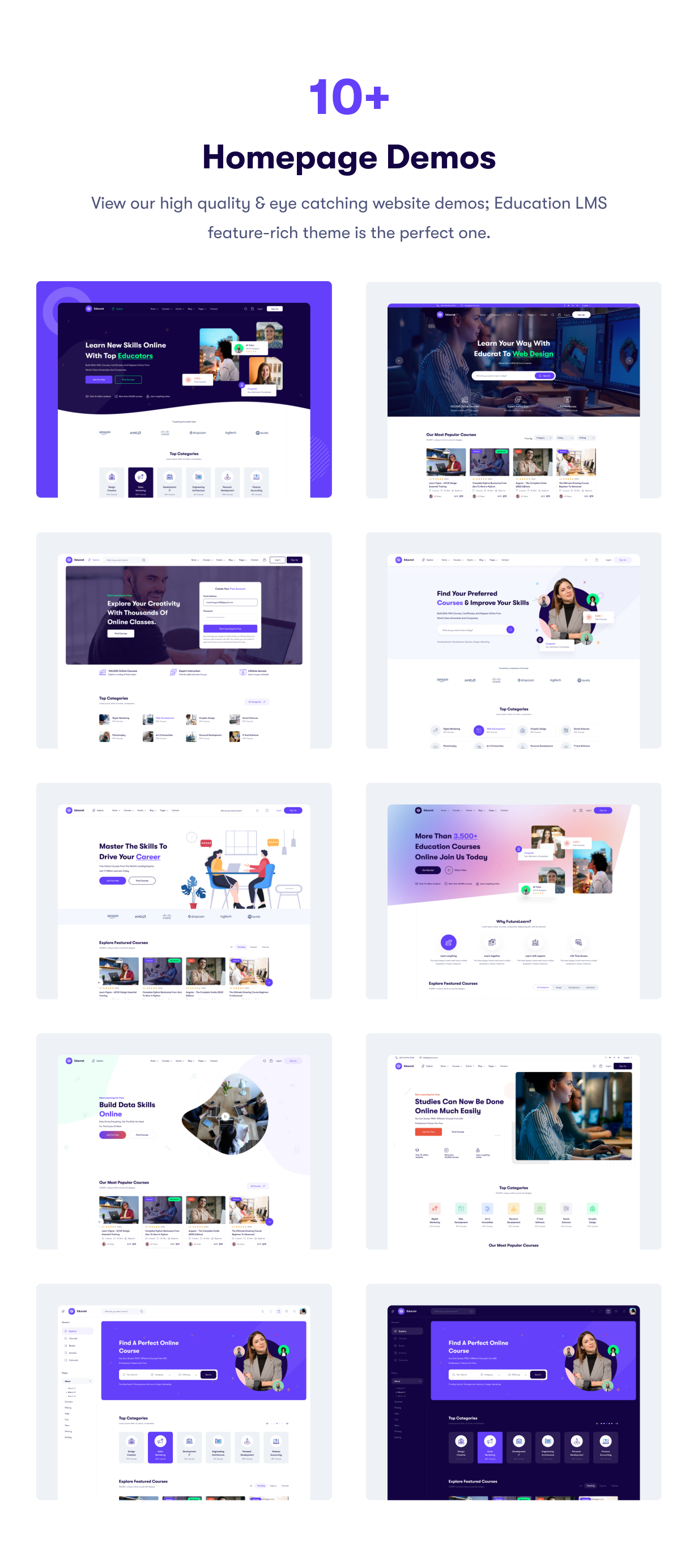 Educrat-在线课程教育培训 WordPress 主题插图3-WP资源海 Educrat-在线课程教育培训 WordPress 主题插图3-WP资源海
